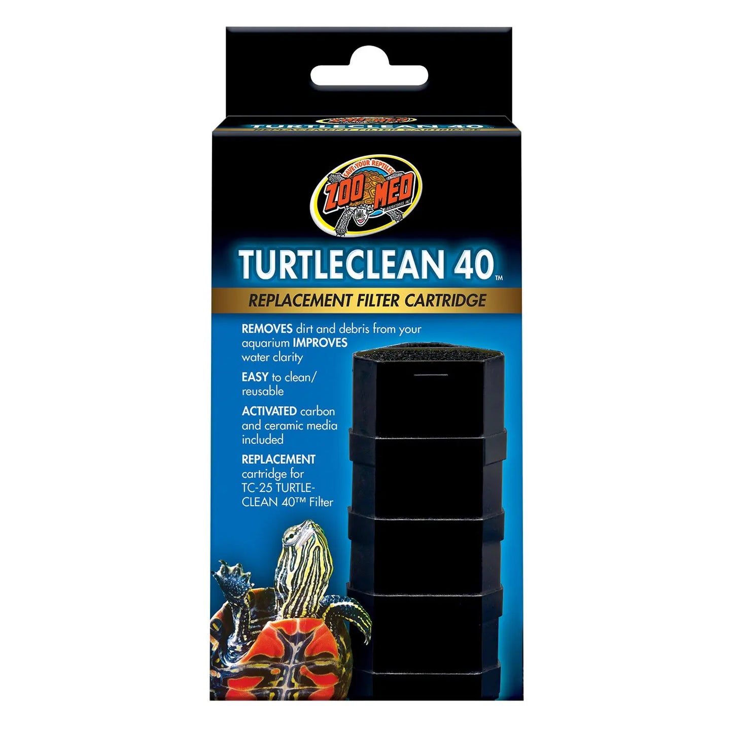 ZM TurtleClean Replacement Filter Cartridge Zoo Med