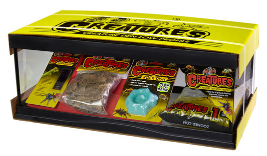 Creatures Creature Den Low Profile Starter Kit - 6 gal Zoo Med