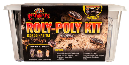 Creatures Roly Poly Kit – Isopod Habitat Zoo Med