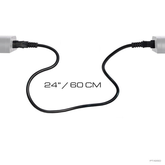 T5 Terrarium Top Interconnection Cable - 12" & 24" Exo Terra