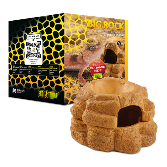 Exo Terra Big Rock Ceramic Cave Exo Terra
