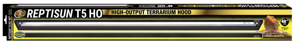 ReptiSun T5 HO Terrarium Hood - 10.0 Bulb Zoo Med