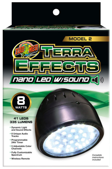 TerraEffects Nano LED with Sound Zoo Med