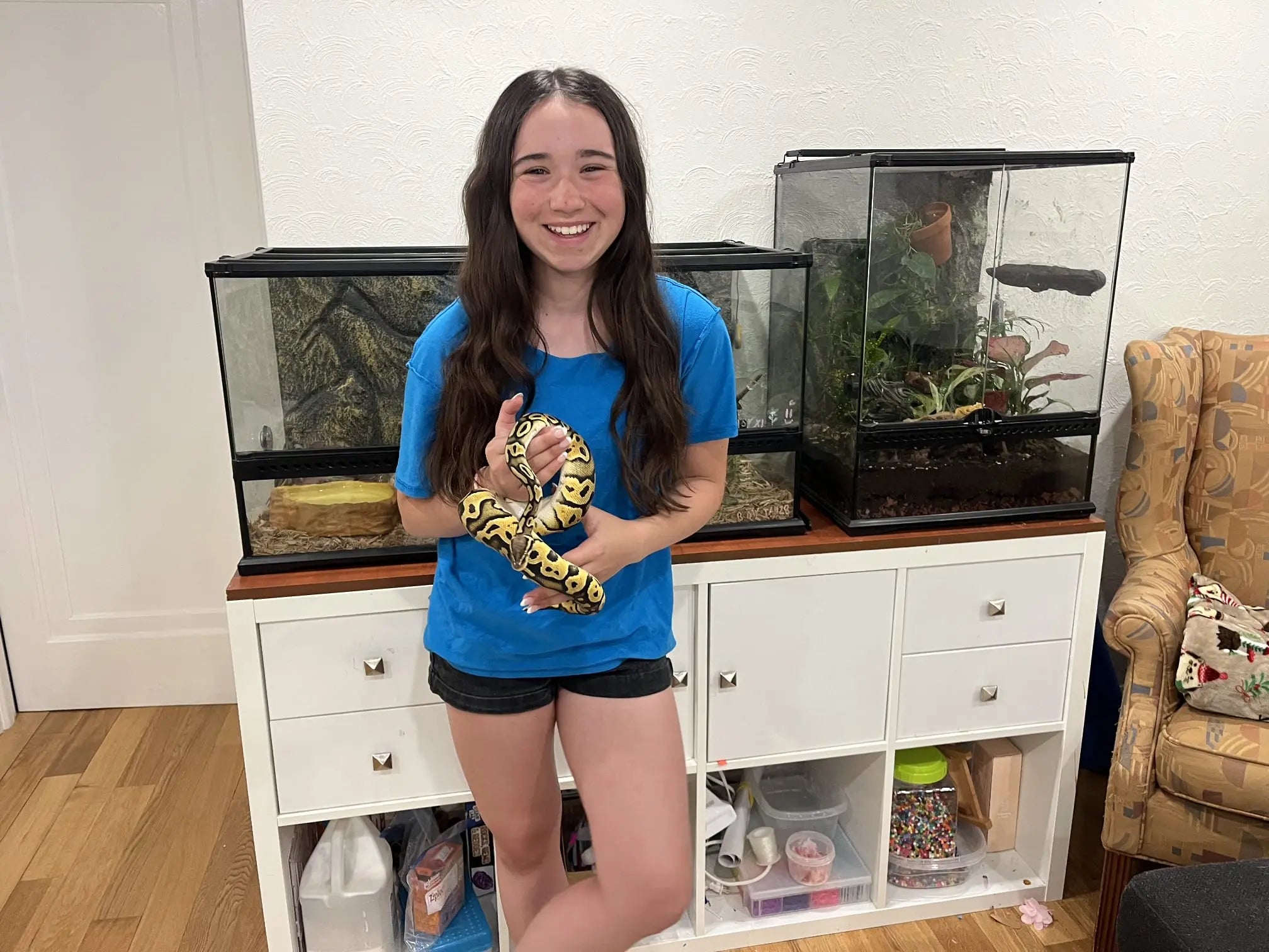 Fan Feature: Madison - a mini reptile enthusiast!