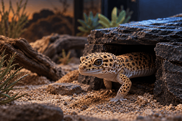 My leopard gecko is nocturnal, so UVB is pointless