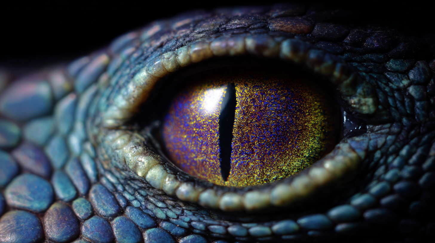Reptiles See  Beyond Our Colors