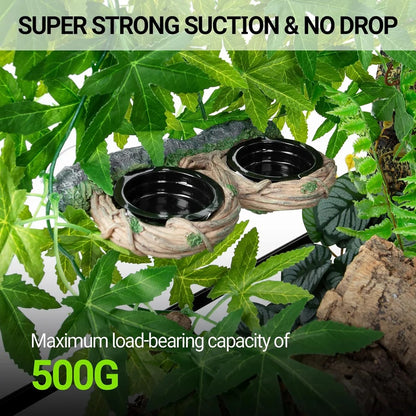 ReptiZoo Vine Ledge Double Feeder