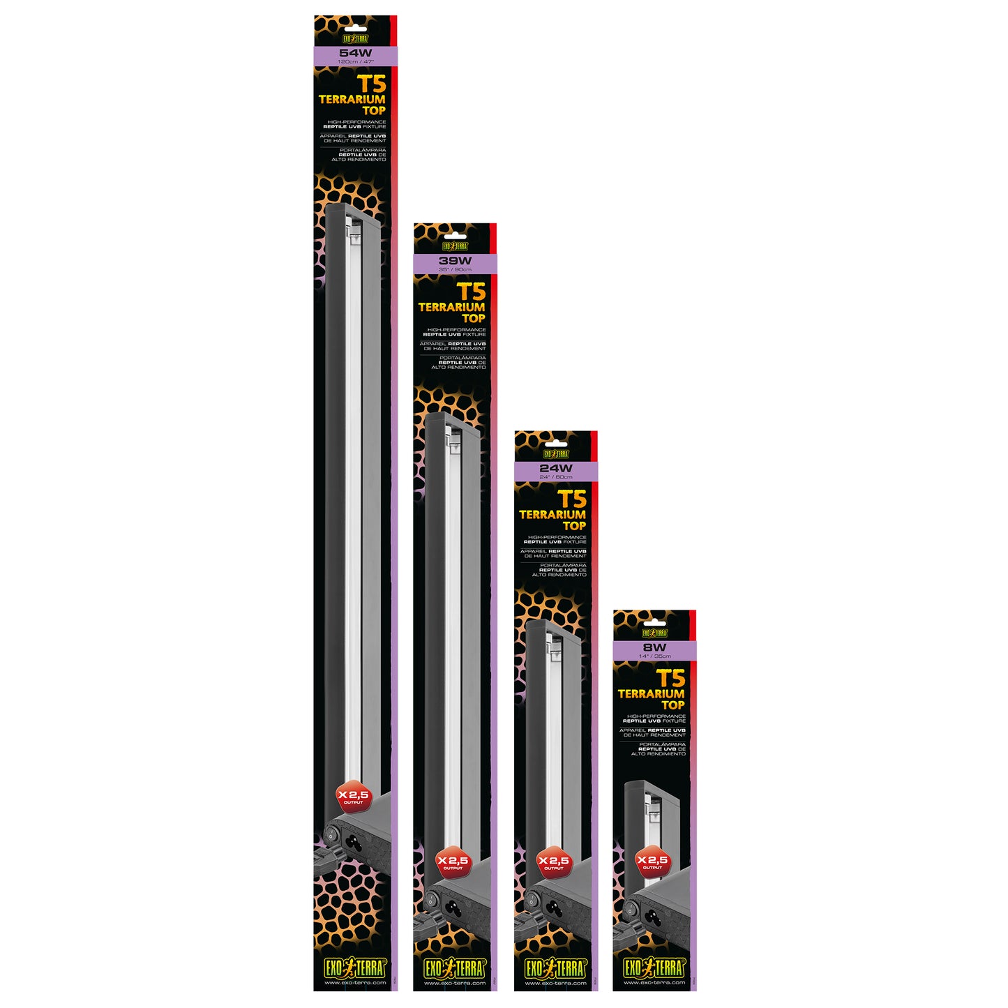 T5 Terrarium Top High-Performance Reptile UVB Fixture