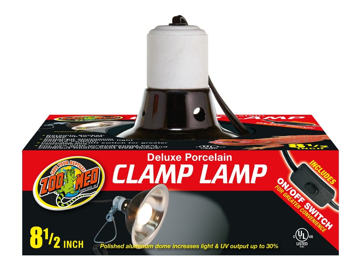 ZM Deluxe Porcelain Clamp Lamp