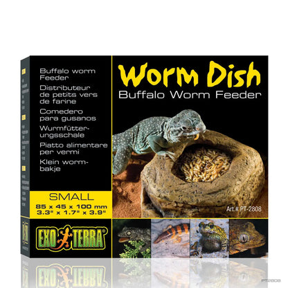 Buffalo Worm Feeder Dish