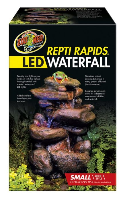 ZM Repti Rapids LED Rock Waterfall