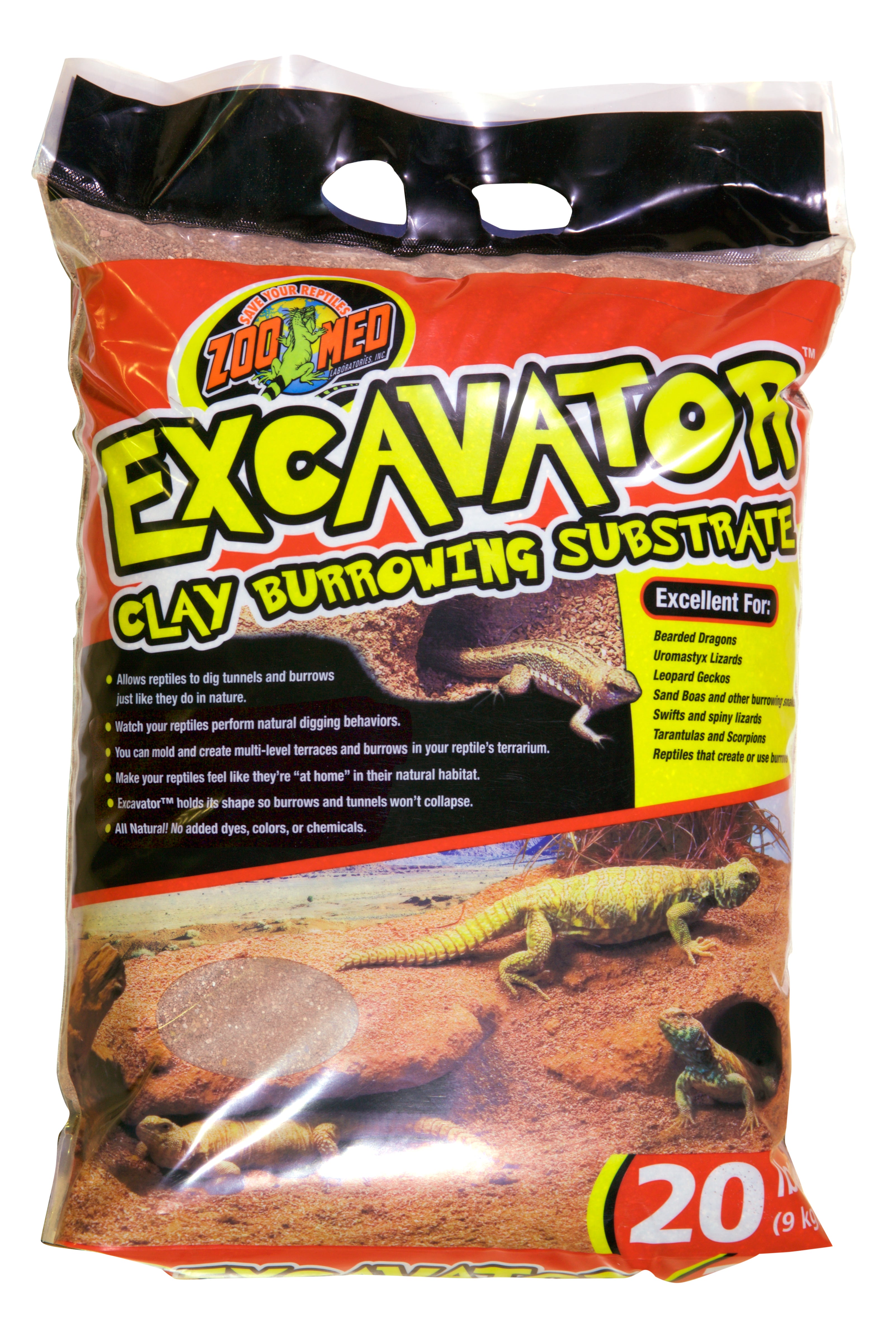 Mader's Reptile and Amphibian 獣医　エキゾチック ZM Excavator Clay Burrowing Substrate – All Reptiles