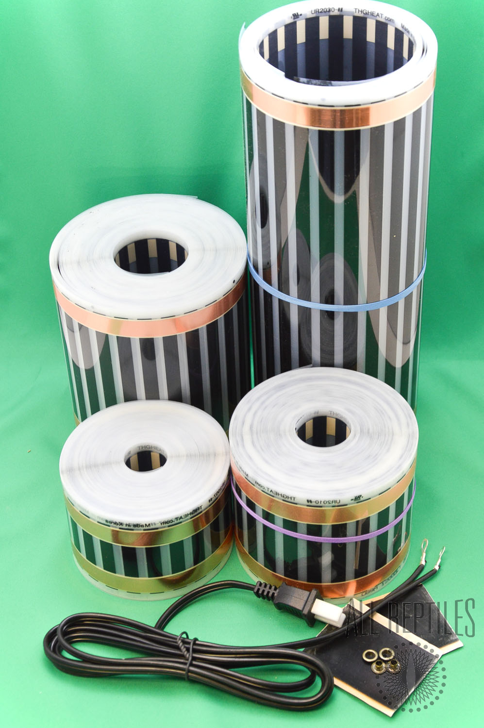 Reptile heat strip outlet